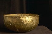 Gold bowl at Mapungubwe Museum South Africa