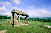 Pays de Galles. Dolmen de Petre Ifan