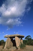 Corse du Sud. Région de Sartène. Le dolmen de Cauria.