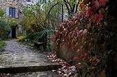 City Park in autumn Tarn France