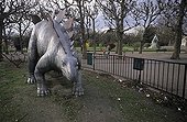 Statue of a Stegosauria Jardin des Plantes Paris
