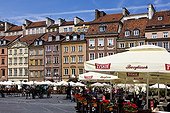 Historic Downtown Warsaw Poland 
