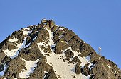 Sunrise on the Lomnicky Stit observatory Slovakia ; Altitude: 2634m 
