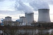 Nuclear Power Plant Saint-Laurent-des-Eaux by the Loire