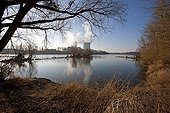 Nuclear Power Plant Saint-Laurent-des-Eaux by the Loire