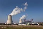 Nuclear Power Plant at Civaux Vienne France ; Close to "Planet of the crocodiles."