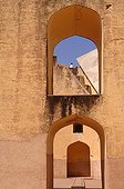 Observatory Jantar Mantar India ; Jantar Mantar. The maharaja Jai Singh II decided to built this astronomical observatory (1728-1733) with giants instruments in order to change the calendar.