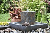 Fountain of pleasure in a garden France 