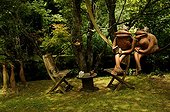 Frog Sculpture "Gardens of the Pottery Hillen" 