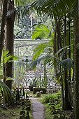 Entrance of the Botanical garden of San Paolo in Brazil