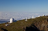 Observatory Roque de los Muchachos on the island of La Palma