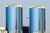 The Twin Towers in Dubai UAE