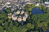 Castle Lassay Natural Regional Park Normandy-Maine ; Fifteenth-century castle 