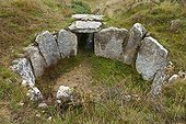 Dolmen El Moreco Valley Sedano Spain ; - 3200 years 