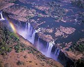 Rainbow over Victoria Falls