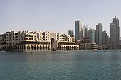 Souk Al Bahar and Dubai Mall basin - United Arab Emirates 