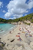 Cala Macarella beach - South of Menorca  Spain