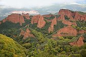 Landscape Las Medulas Natural Park - Spain 