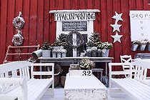 Traditional home Henningsvær - Lofoten Norway 