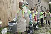 Watering the Garden - A School of Biodiversity  ; Project implemented by the Champagne Ardenne region to sensitize children to school on Biodiversity.<br>The AFPAN Green Gold is involved in this project for regional photographers working on this project.