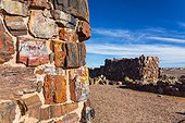 Agate house, Petrified Forest National Park, Arizona, USA, America