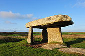 Royaume-Uni. Angleterre. Cornouailles. Penwith. Le dolmen de Lanyon Quoit // United Kingdom. England. Cornwalls. Penwith. The dolmen of Lanyon Quoit.
