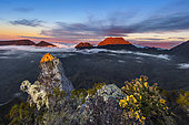 Sunset on the Cirque de Mafate from Maïdo, Piton des Neiges Massif, Reunion Island