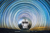 Startrail, La Silla observatory, Chile