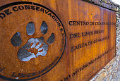 Captive Breeding Center of Iberian Lynx (Lynx pardinus), Zarza de Granadilla, Cáceres, Extremadura, Spain,