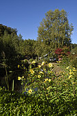 Garden Berchigranges, Granges-sur-Vologne, Vosges, France