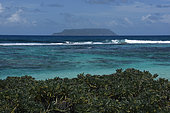 La Désirade from the Pointe des Châteaux, Guadeloupe