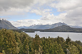 View of Nahuel Huapi Lake, near San Carlos de Bariloche, Nahuel Huapi National Park, Province of Rio Negro, Argentina