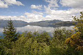 View of Nahuel Huapi Lake, near San Carlos de Bariloche, Nahuel Huapi National Park, Province of Rio Negro, Argentina