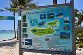 Information Board, Petite-Terre Reserve, Guadeloupe