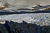 The Perito Moreno Glacier, Los Glaciares National Park. Argentine.