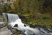 the source of the Doubs river, Mouthe, Doubs, France