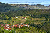 Wind Mills and Terraced Crops in the Sistelo Region, Peneda-Gerês National Park, Northern Portugal