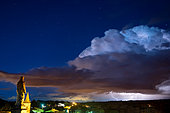 Spring storm, Vilaudrie, Drôme, France