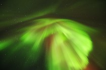 Polar lights, Aurora borealis, Lapland, Finland, Europe