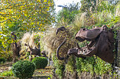 The Garden of the Giants in autumn, Lille, Hauts de France, France