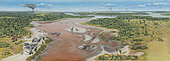 Dinosaur National Monument panorama. Late Jurassic of North America.