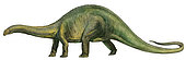 Brontosaurus (retro), a prehistoric era dinosaur from the Jurassic period.