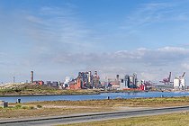 Industrial zone of Dunkerque, Nord, Hauts de France, France