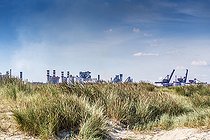 Industrial zone of Dunkerque, Nord, Hauts de France, France