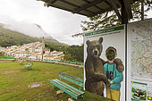 In the village of Civitella Alfedena, in the heart of the Abruzzo National Park, the tourist economy is dedicated to the italian wolf, mainly, as well as to the deer and the Marsican bear, which can sometimes be seen in the vicinity of the municipality, and even in the streets. The slightest location is a pretext for reminding us that in this region, the population lives in harmony with the wild fauna that it protects... Italy