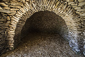 Dry stone hut on the mountain of Lure, Alpes de Haute Provence, France