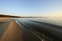 Beach of Lake Superior, Ontario, Canada, North America