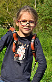 Girl with Sinaloan Milksnake (Lampropeltis sinaloae)