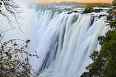 The Eastern Cataract. Victoria Falls. Livingstone. Zambia