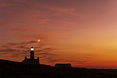 Image Number A1RT48363. Dawn view of Cape Agulhas Lighthouse, located at the southernmost point of Africa and lies at 20 degrees east. Popular tourist destination.
